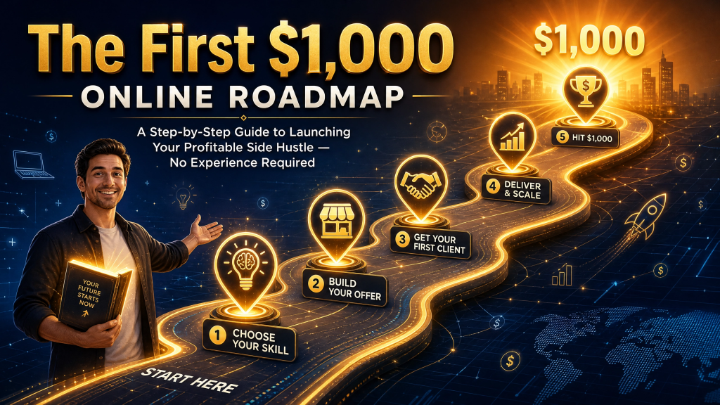 The First $1,000 Online Roadmap